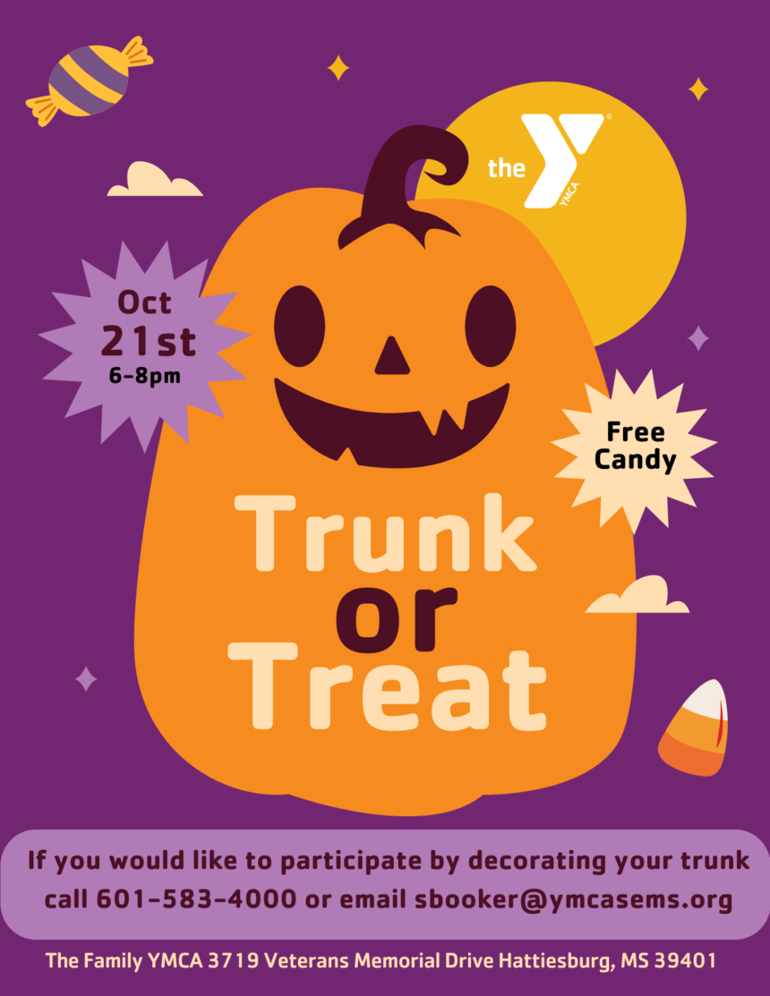 Trunk or Treat at the Y - City of Hattiesburg