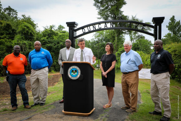 Hattiesburg Cuts Ribbon on Duncan Lake Trail Extension - City of ...