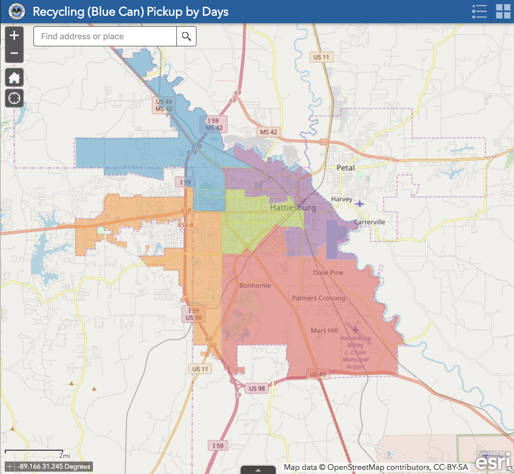 Recycling - City of Hattiesburg