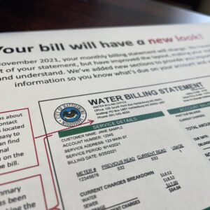City of Hattiesburg Water Customers See New Bill Design in November